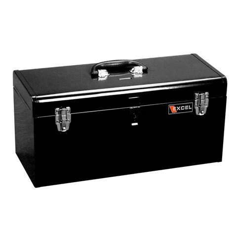 tool box excel 19 steel|Excel 19.1 in. W x 6.1 in. D x 6.5 in. H Portable Steel .